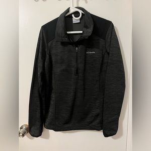 Columbia lightweight zip performance pullover, large